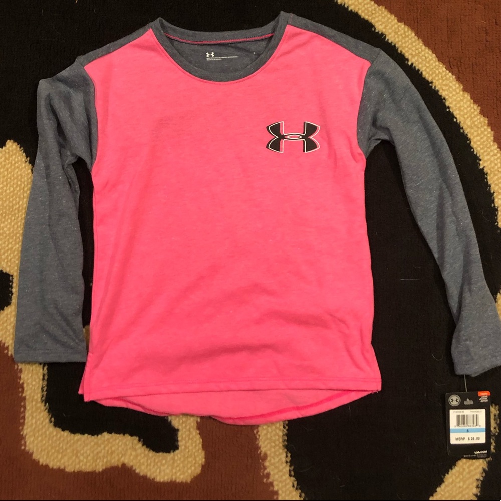 Girls Under Armour long sleeve T-shirt